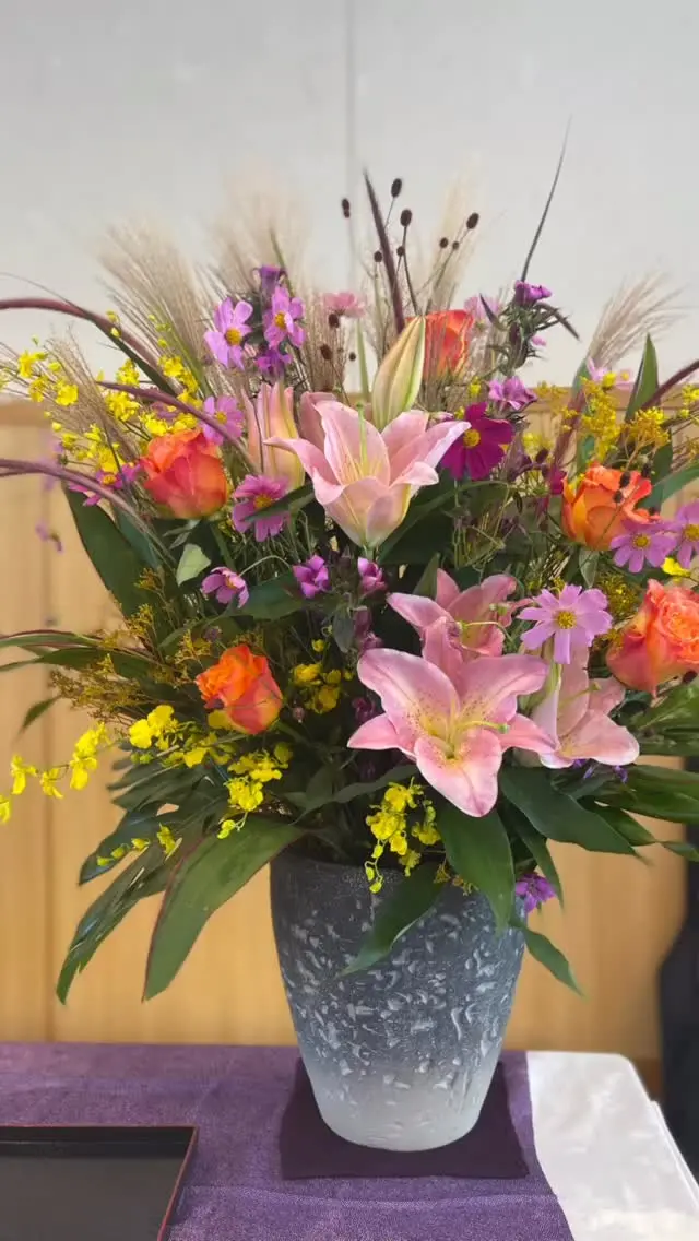 月見例会　グリーヒルホテル
とても、美味しく楽しかったです😊
#尾道花屋 
#福山花屋 
#三原花屋 
#アイビー花物語 
#花束 
#アレンジメントフラワー 
#予約受付中 
#月見